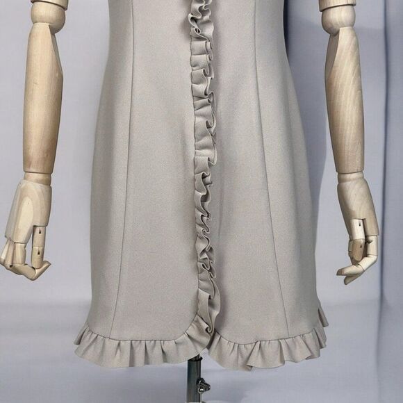 NWT Elliatt Gazette Mini Dress Mocha Nude - Picture 3 of 4